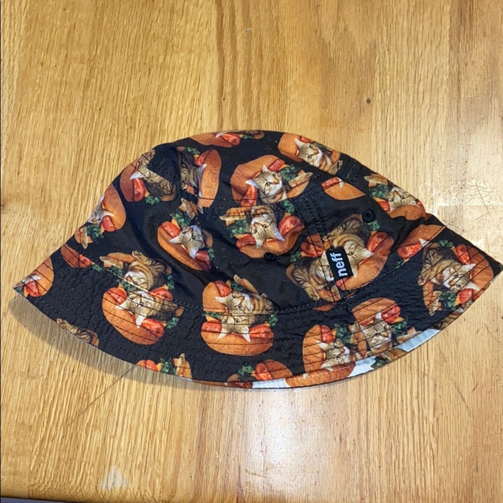 Reversible Neff Catburger Bucket Hat